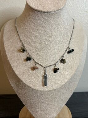 Handmade Crystal Charm Necklace | Waterproof & Tarnish Resistant